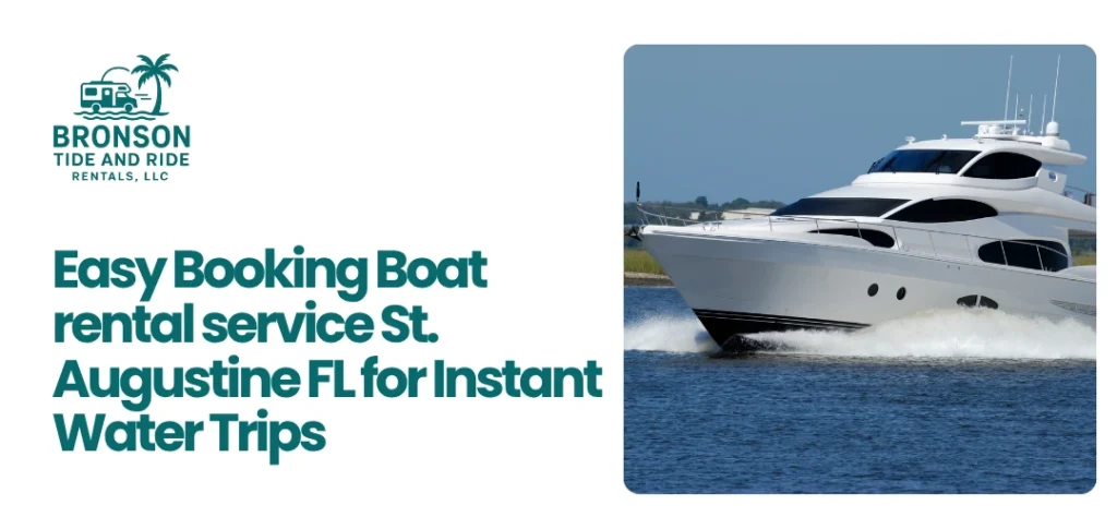 Boat rental service St. Augustine FL