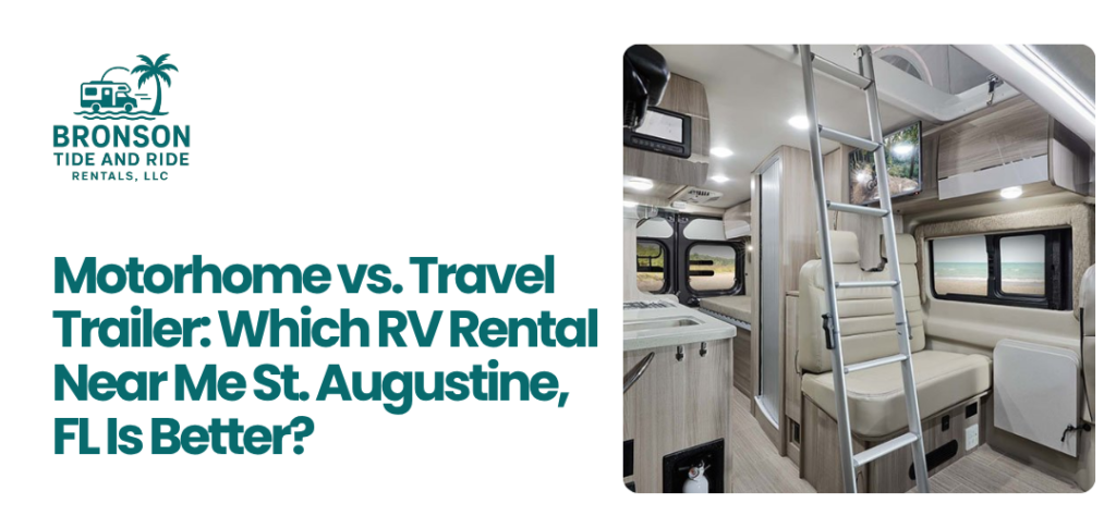 RV Rental Near Me St. Augustine, FL